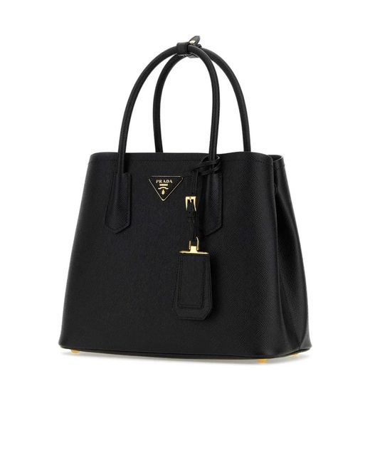 Prada Black Logo Handbag