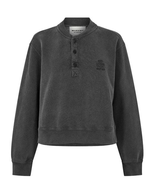 Isabel Marant Gray Crew Neck Sweatshirt