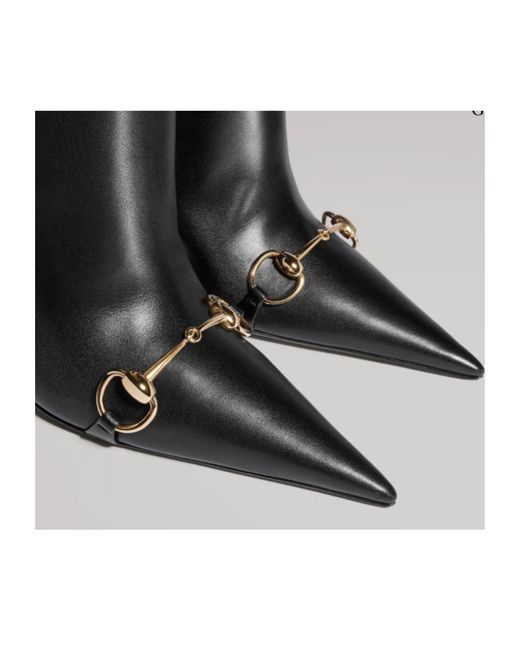 Gucci Black Donna Slip-On Boot