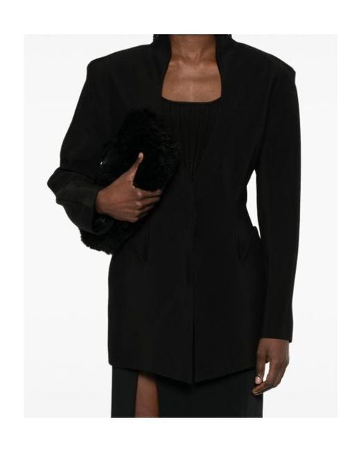 Mugler Black Sculptural Jacket