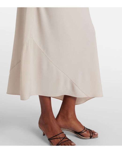 Joseph White Aly Crêpe Maxi Dress