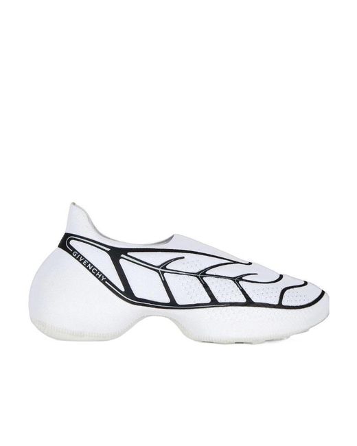Givenchy White Tk-360 Slip-On Sneakers for men