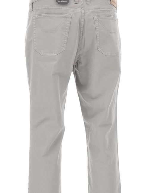Jeckerson Gray John Slim-Fit Pants for men