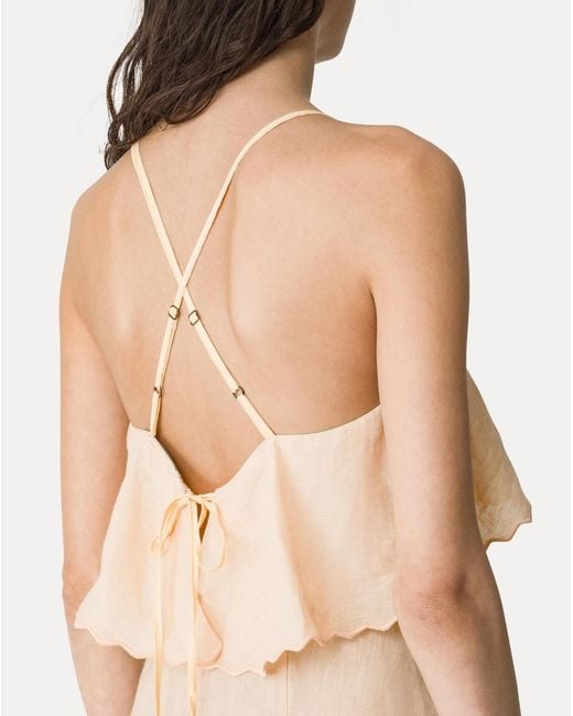 Forte_forte Pink Suspender Dress