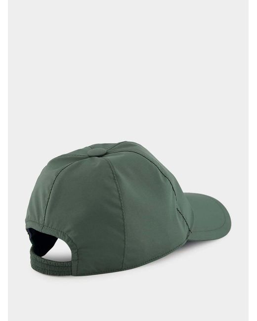Fedeli Green Structured Peak Cap for men