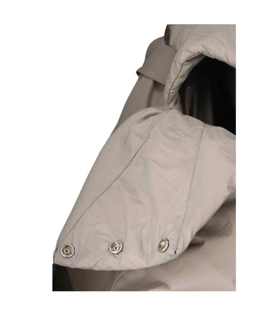 Rick Owens Gray Covertible Jacket