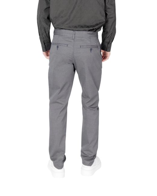 ARMANI EXCHANGE Gray Belt Loop Casual Pants for men