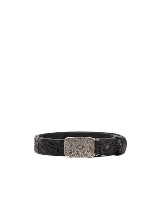 RRL White Coleman Belt for men