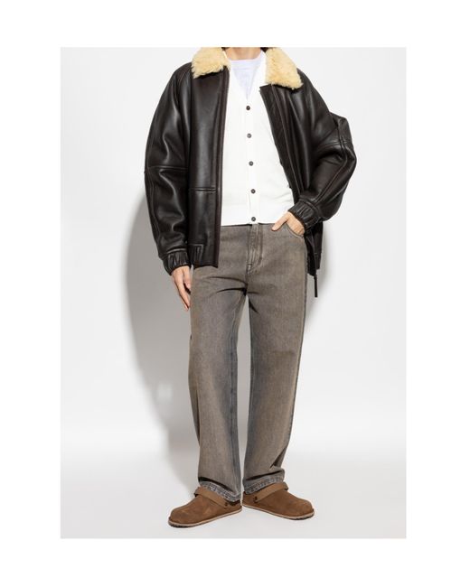 Jacquemus White Buttoned Logo-Embroidered Cardigan for men