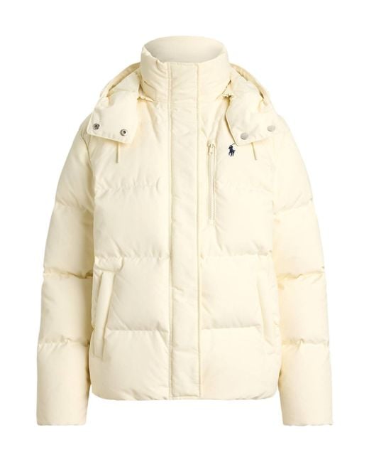 Polo Ralph Lauren Natural Carly Hooded Padded Jacket