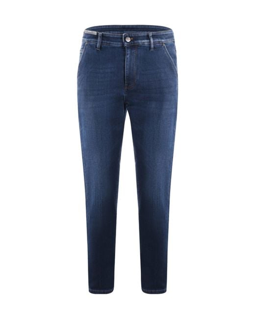 PT01 Men's Blue Indie Jeans - Main Image