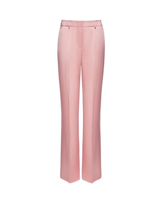 Magda Butrym Pink Belt-Loop Casual Pants