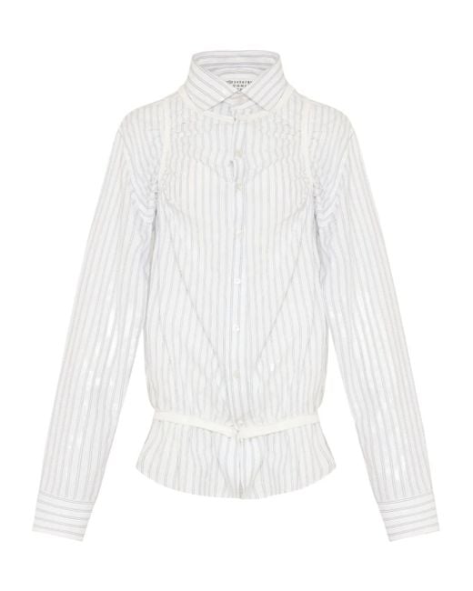 Maison Margiela White Décortiqué Shirt