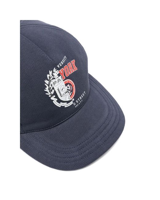 A.P.C. Blue X Marc Jacobs Curved Peak Baseball Cap for men