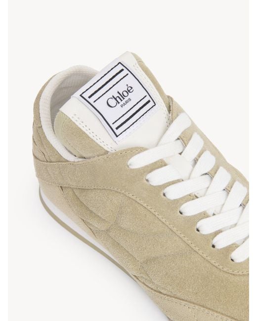 Chloé Natural Chloé Kick Sneakers