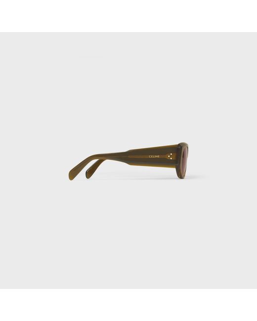 Céline Multicolor Rectangular S329 Sunglasses