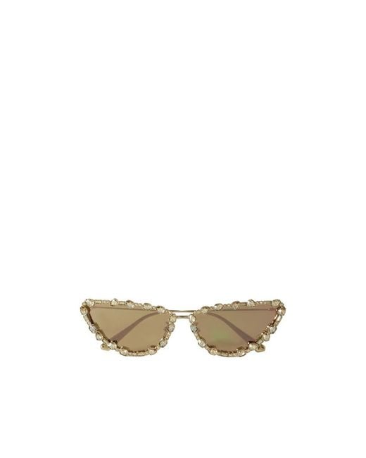 Dior Brown Cat's Eye Sunglasses