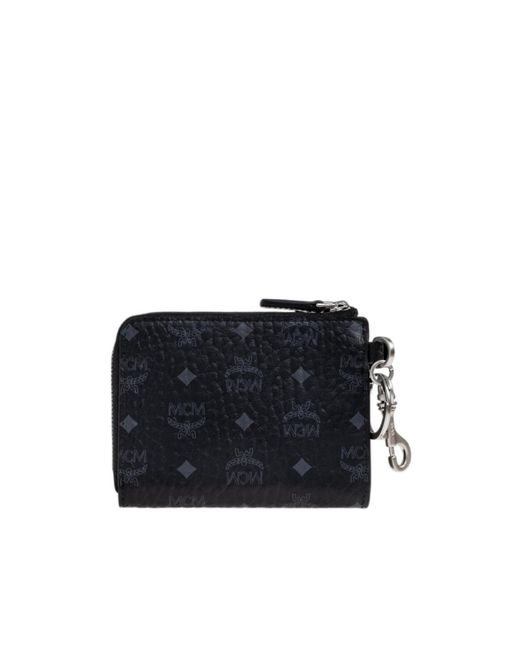 MCM Black Logo Wallet