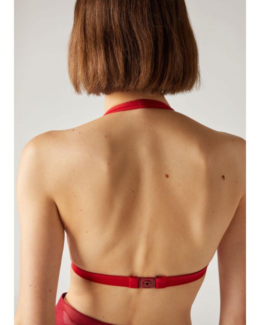 Loro Piana Red Triangle Bikini