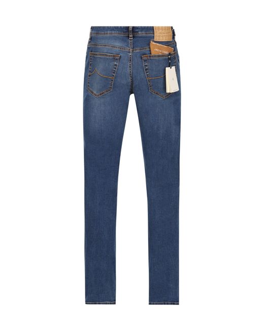 Jacob Cohen Blue Slim-Fit Jeans for men