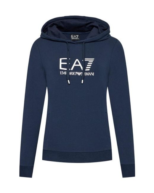 EA7 Blue Logo Details Sweater