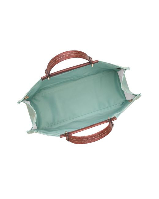 Longchamp Green Large Cabas Tote Bag