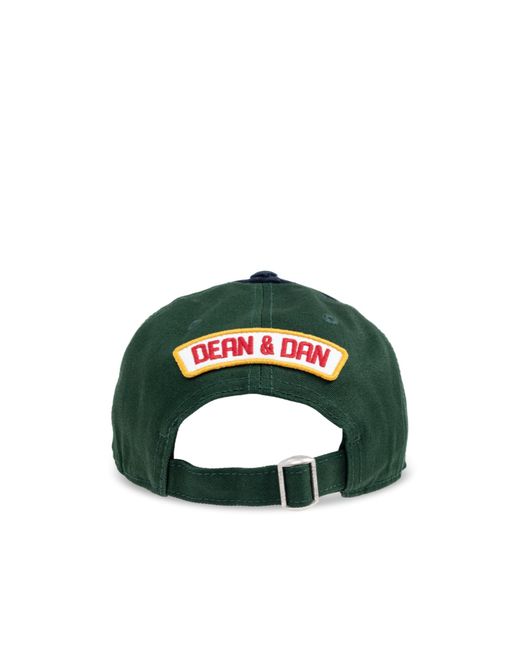 DSquared² Blue X Bettter Distressed Baseball Cap