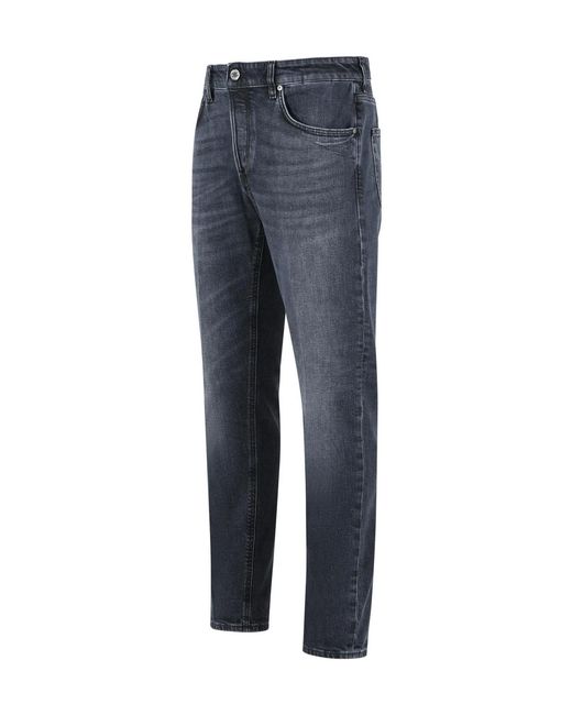Pt05 Blue Belt-Loop Jeans for men