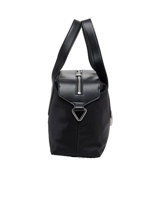 DIESEL Black Flag-D Top-Handle Tote Bag