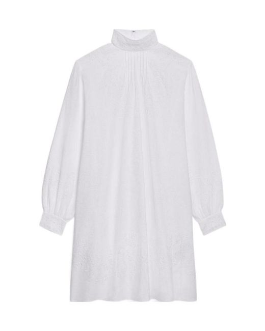 white christmas dresses Adorable White Handmade Textured Cotton 70s Prairie Dress – The Pansy Garden
