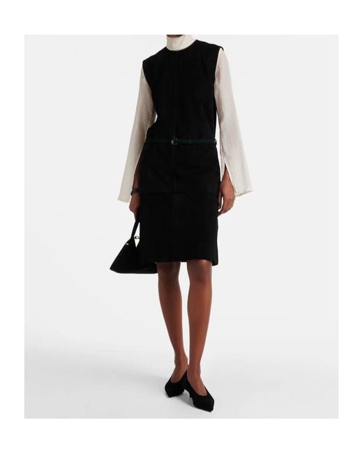 Totême  Black Zipper Skirt