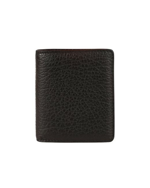Maison Margiela Black Button Your Wallet for men