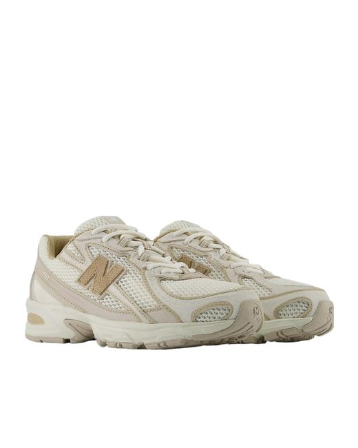 New Balance Gray 740 Lace-Up Sneakers for men