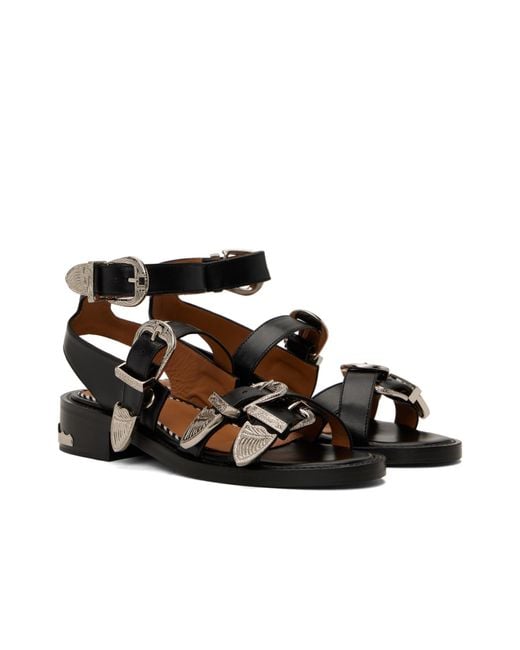 Toga White Open Toe High Heel Sandals