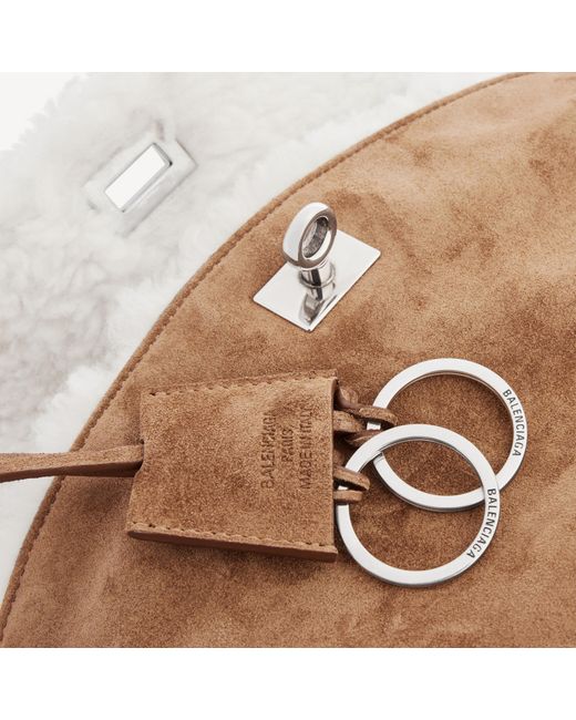 Balenciaga Brown Rodeo Mini Handbag