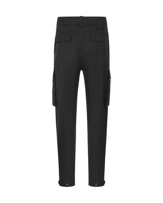 Dior Black Homme Zip Detailed Cargo Pants for men