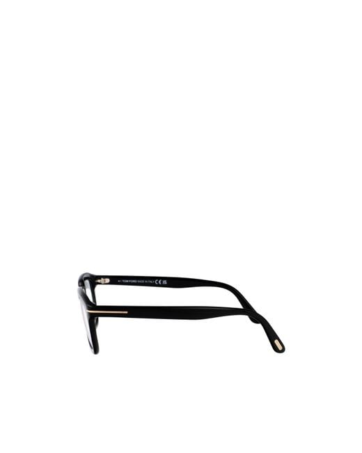 Tom Ford White Geometric Flat Mirror for men