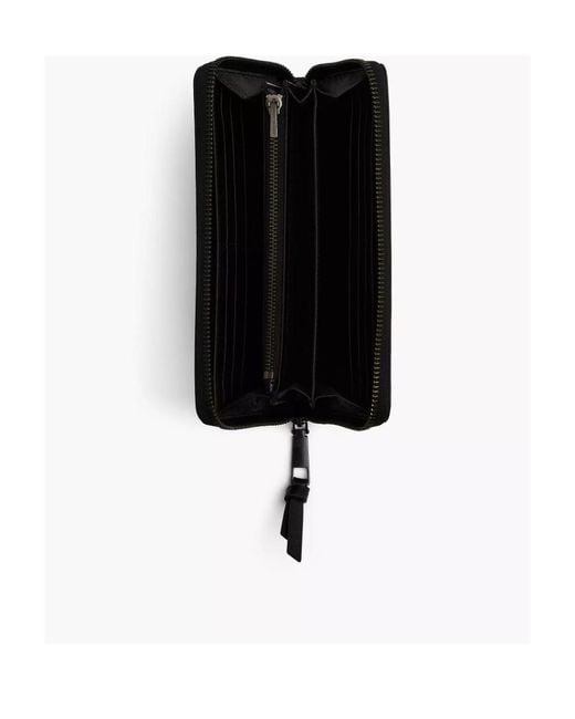 Marc Jacobs Blue The Continental Zip-Up Wallet