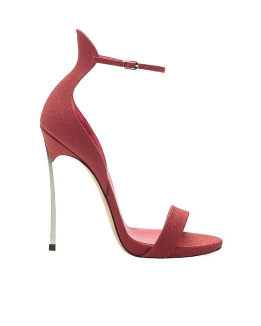 Casadei Pink Cappa Blade Solar Eclipse Sandal