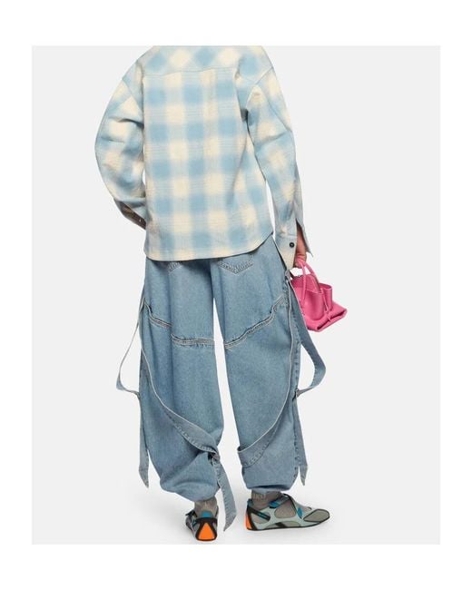 The Attico Blue Sky Long Pant