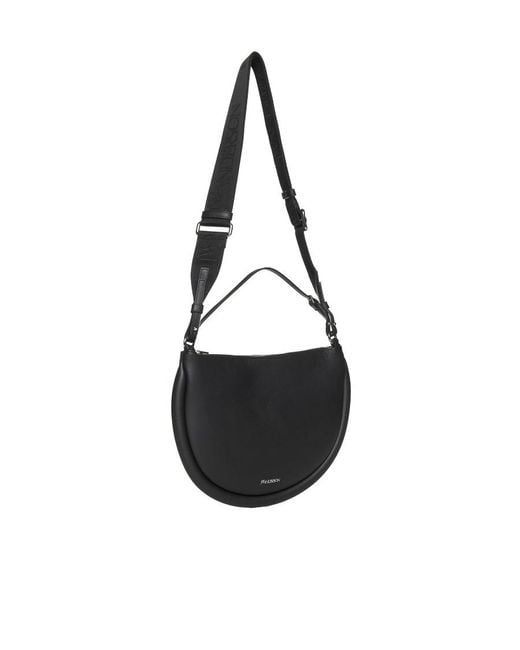J.W. Anderson Black Zipped Shoulder Bag