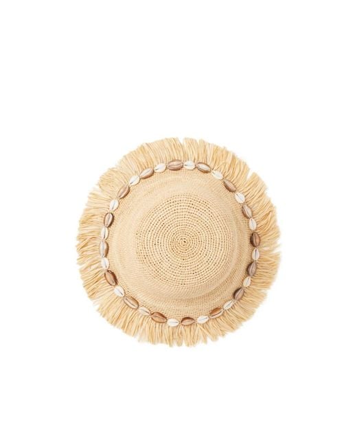 Alanui White Chasing The Shadows Hat