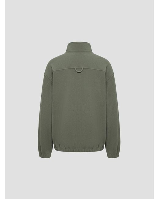 Rier Green Long-Sleeved Sweatshirt for men