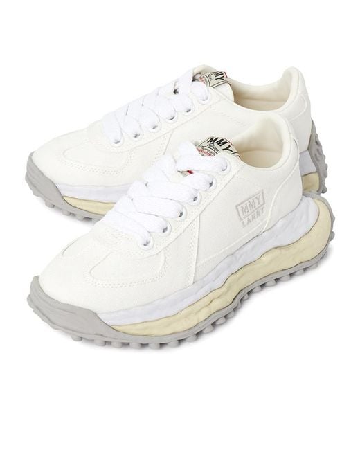 Maison Mihara Yasuhiro White Larry Og Low-Top Sneakers for men