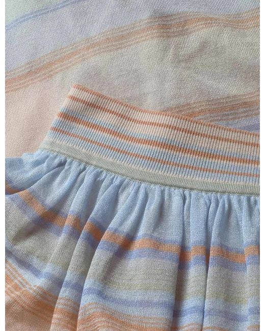 Zimmermann Multicolor Striped Skirt