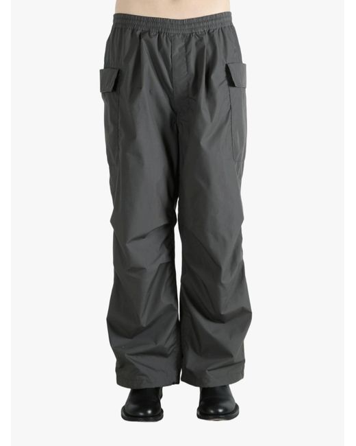 Nanamica Gray Straight-Leg Cargo Pants for men