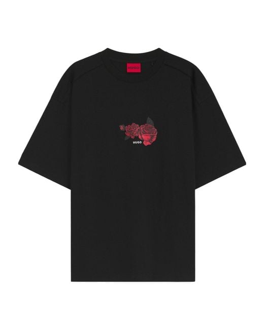 Boss Black Logo Short-Sleeved T-Shirt for men