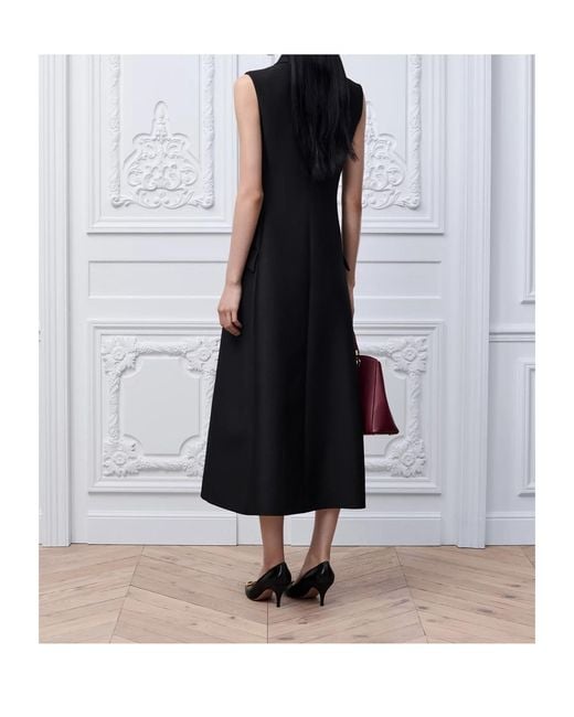 Dior Black Mid-Length Blazer Dress
