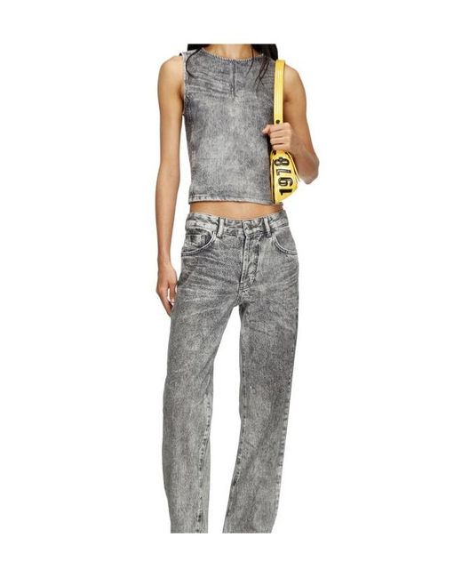 DIESEL Gray De-Pinar-S Top