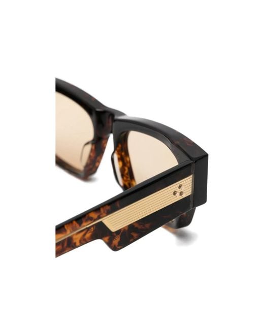 Jacques Marie Mage Metallic Zimmermann Rectangle-Frame Sunglasses for men